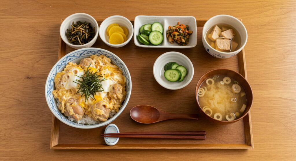 親子丼 下ごしらえ