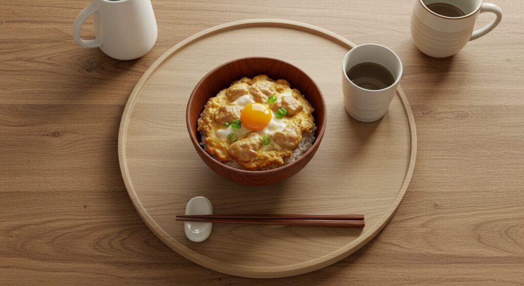 親子丼 下ごしらえ