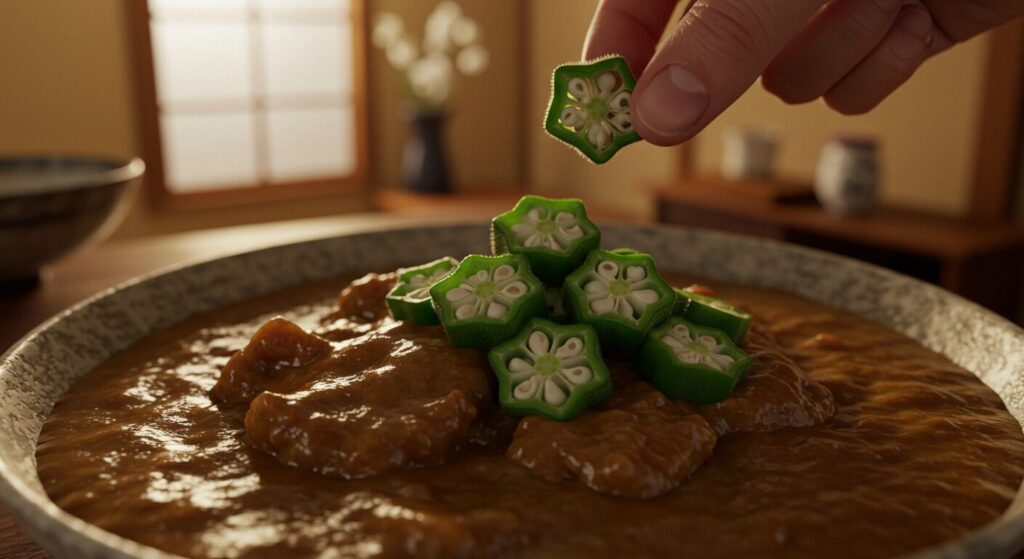 カレー オクラ 下ごしらえ