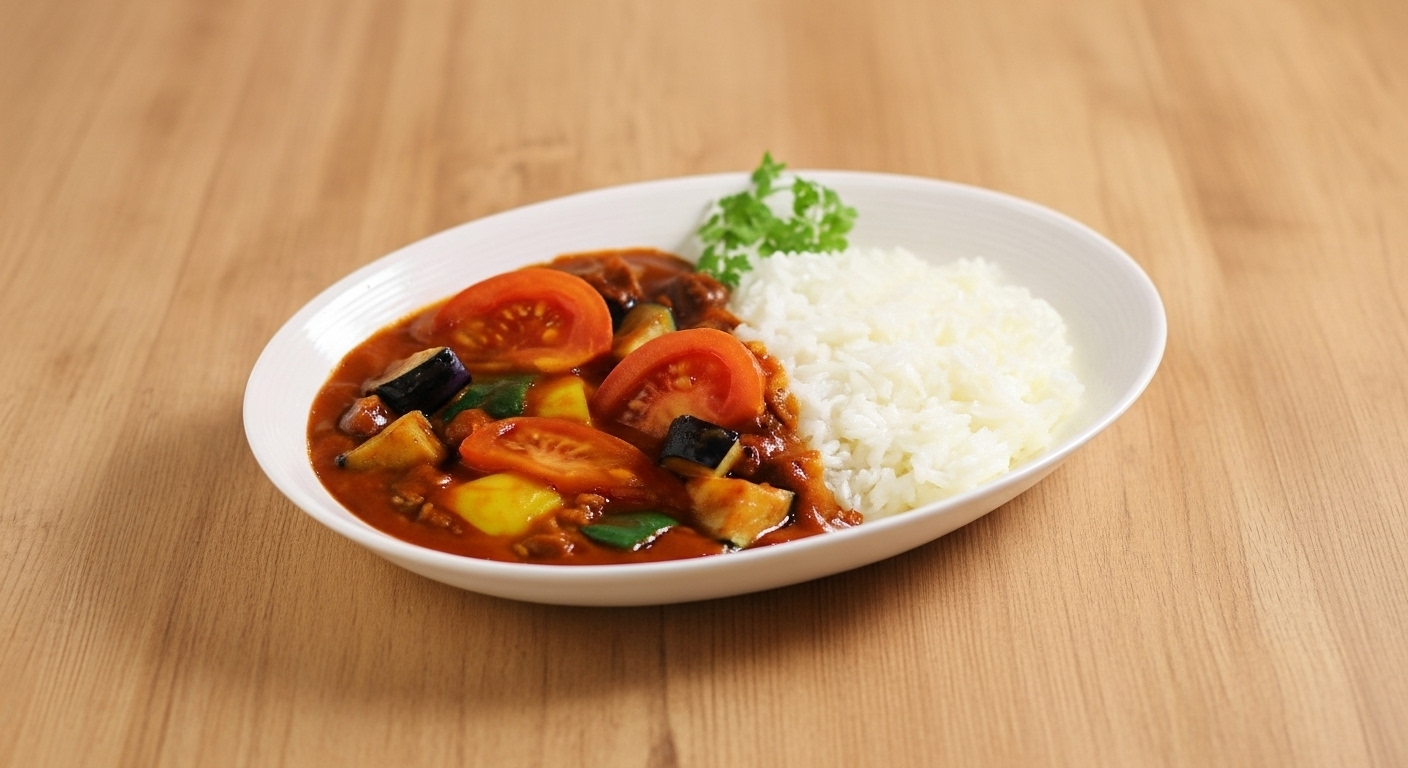 カレーにトマト まずい