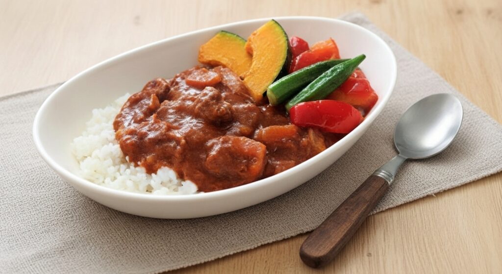 カレーにトマト まずい
