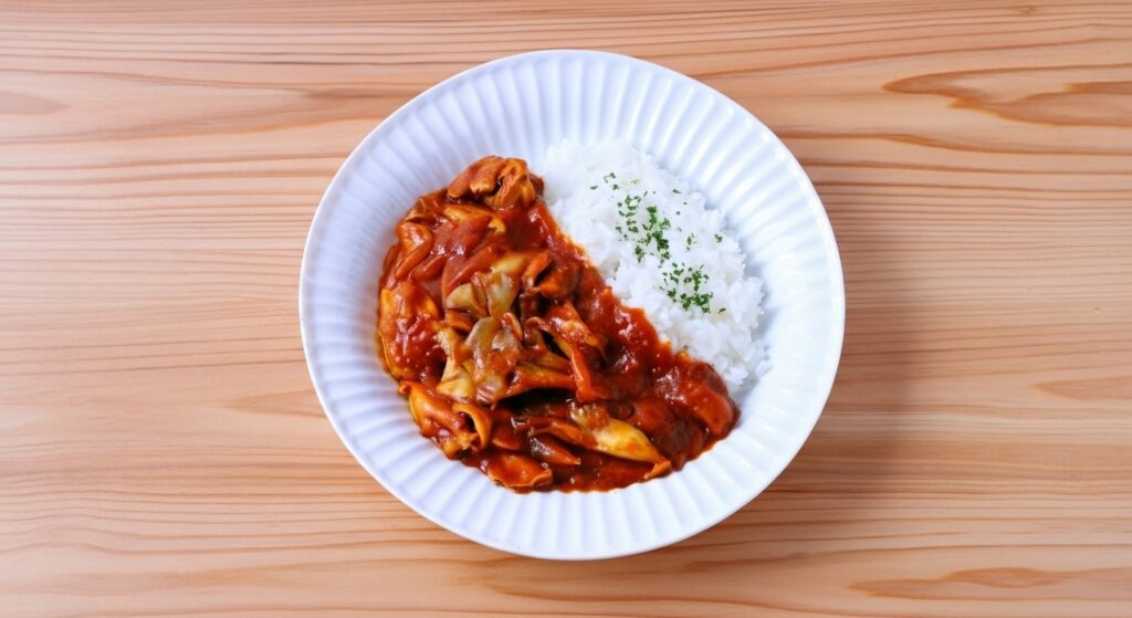 カレーにトマト まずい