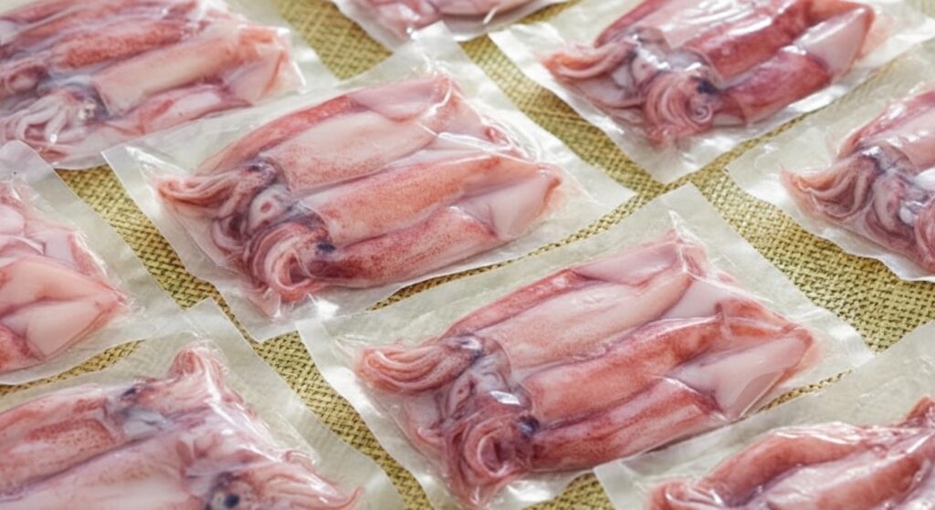 ボイル ヤリイカ 下処理