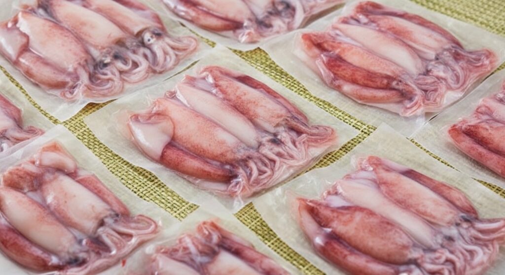 ボイル ヤリイカ 下処理