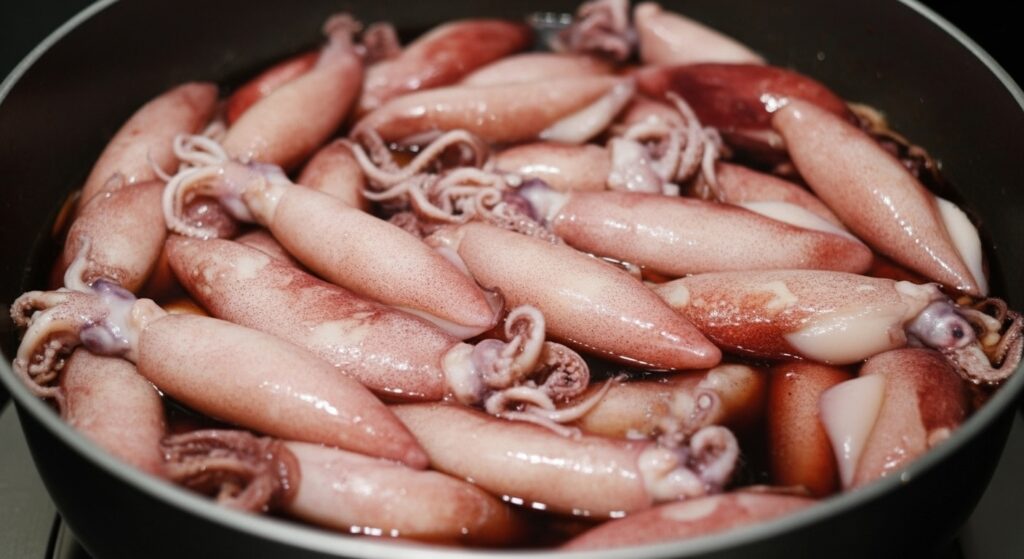 ボイル ヤリイカ 下処理