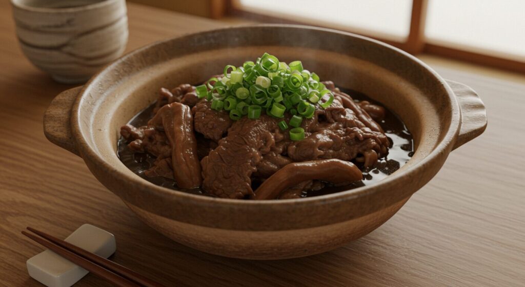 牛すじ串 下ごしらえ