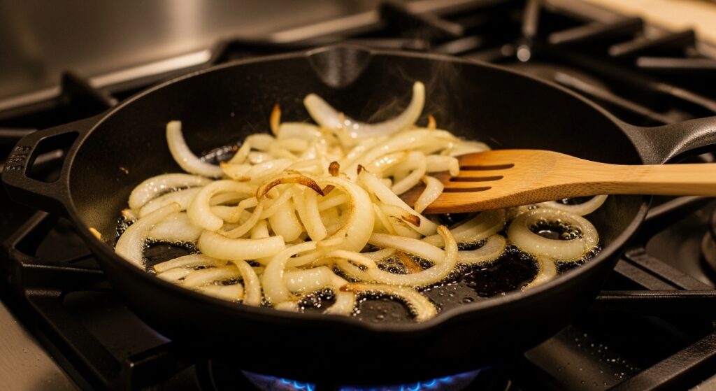 玉ねぎの炒め方でコクを出す方法