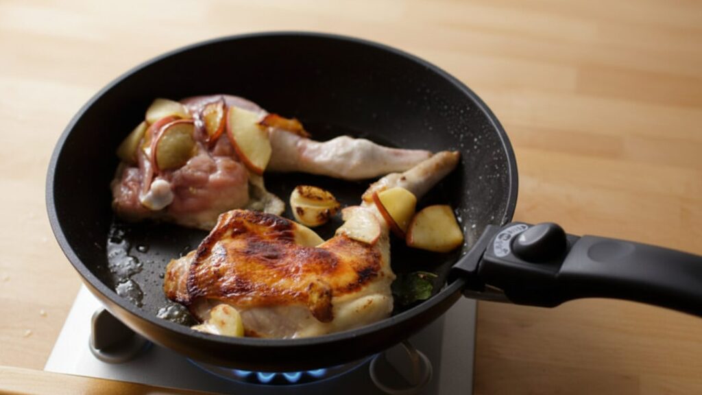 失敗しない鶏肉の焼き方で中まで火を通すコツ