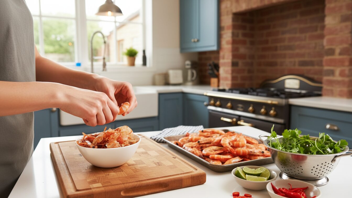 エビの下処理は酒で完璧！臭みを取る洗い方とコツ、代用できる調味料