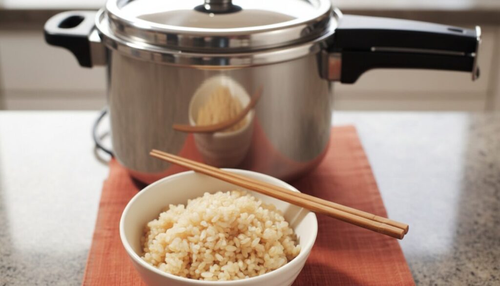 玄米を圧力鍋で炊くのはダメじゃない!