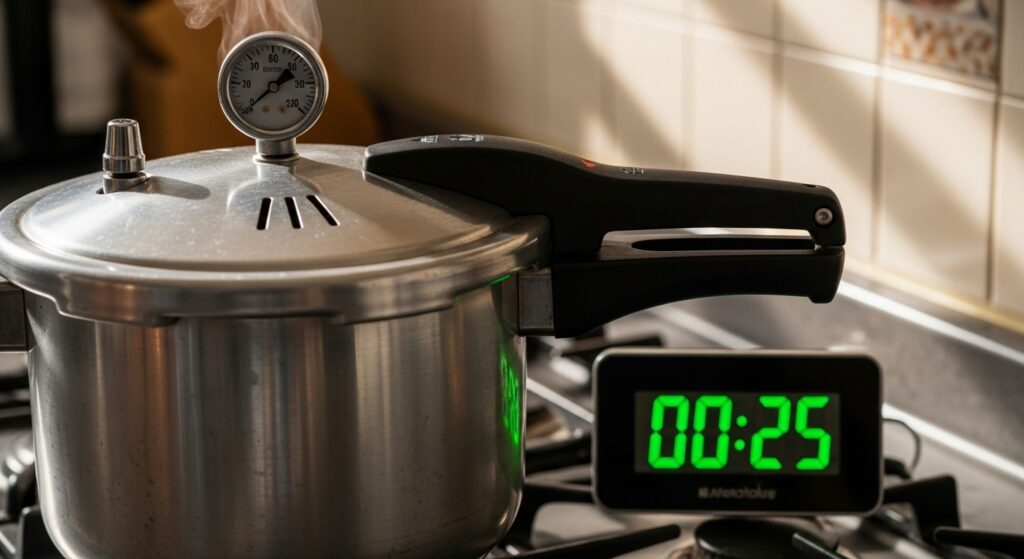 圧力鍋の加圧時間は何分がベスト?