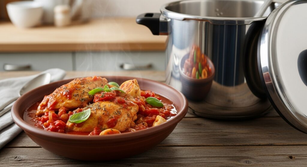 鶏肉を冷凍のまま圧力鍋で安全に調理するコツ