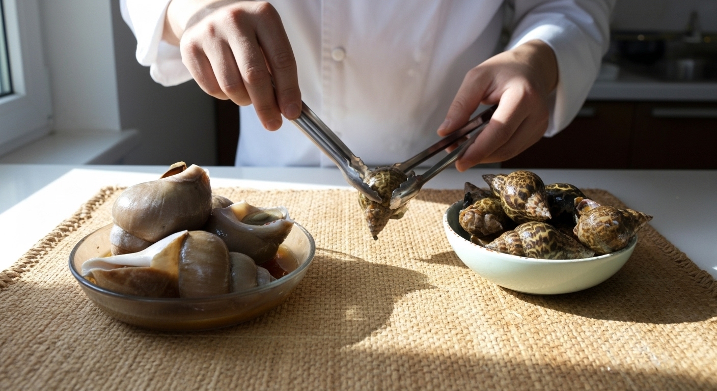 バイ貝 下処理 唾液腺