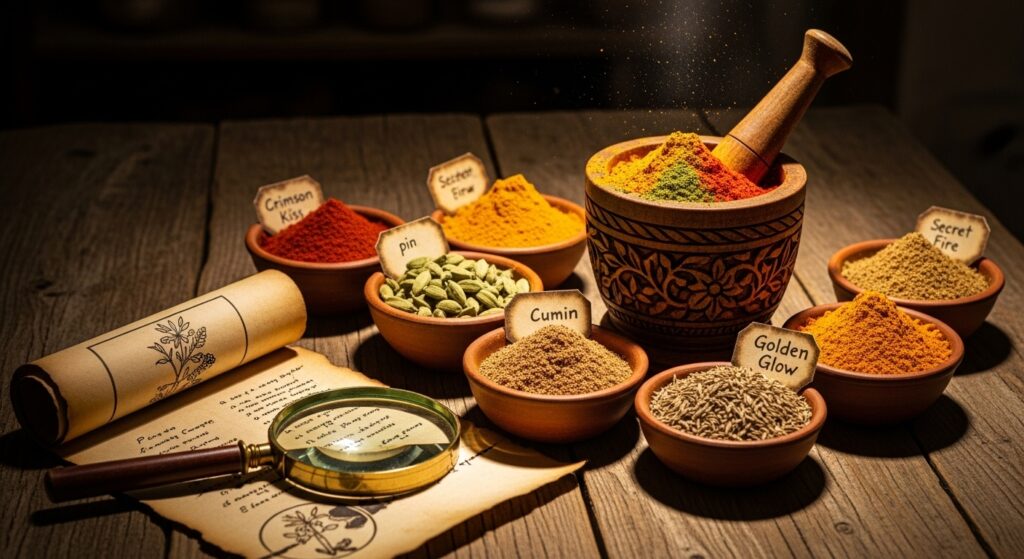 秘伝のスパイス配合を探る