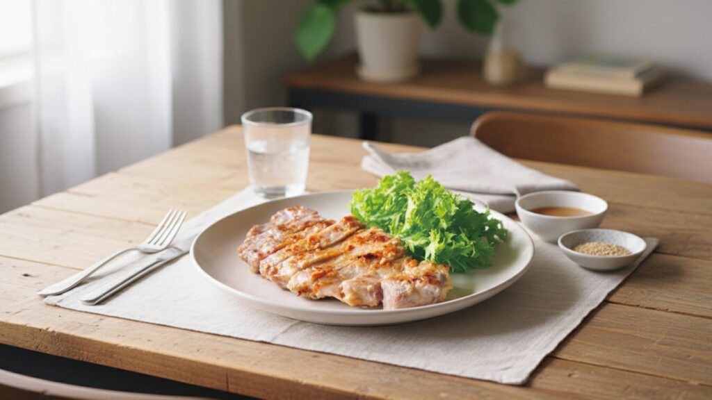 冷凍した豚肉味噌漬けを焼く時のポイント