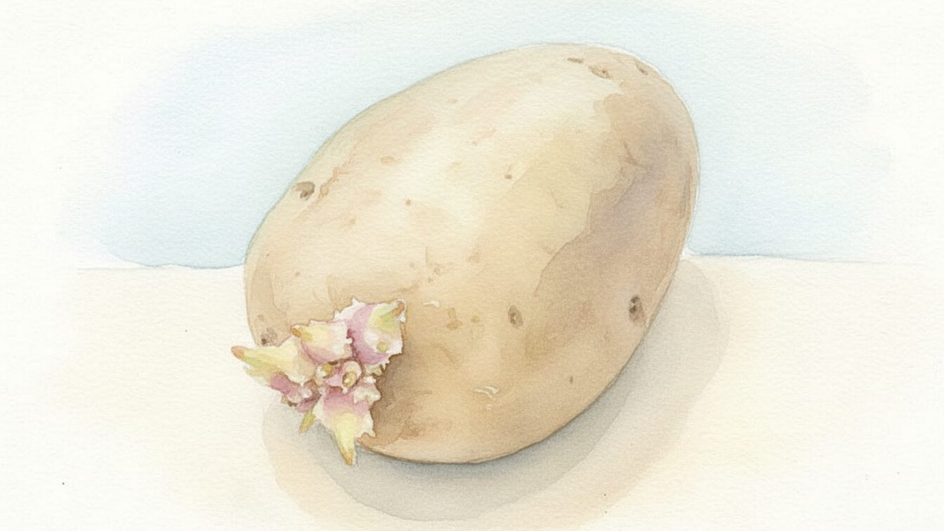 じゃがいもの赤い芽は毒？取り方と食べてしまった時の対処法