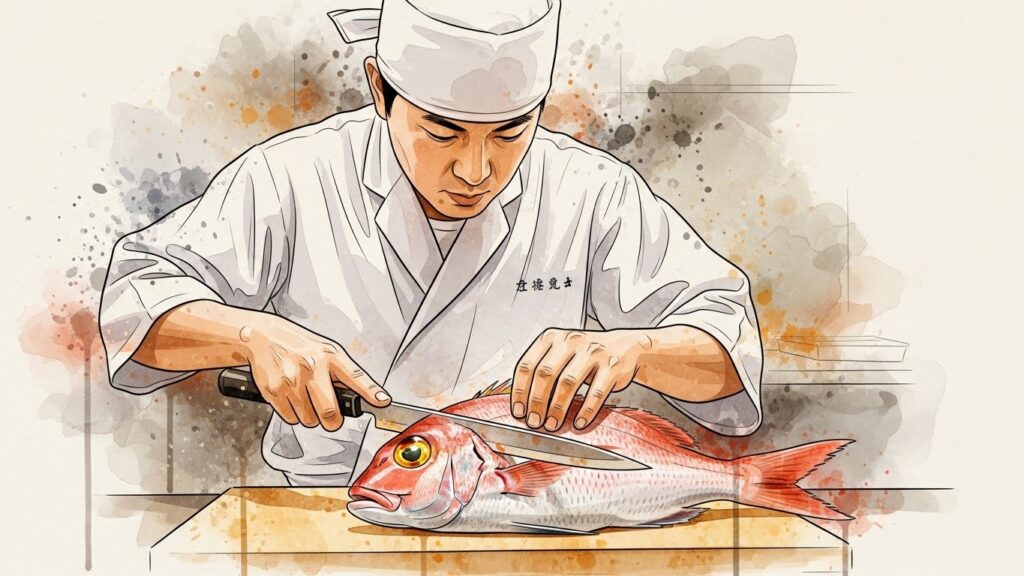 内臓とエラを完全に取り除く方法