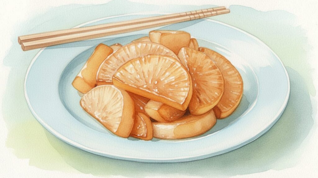 大根の皮も無駄にしない節約漬物レシピ