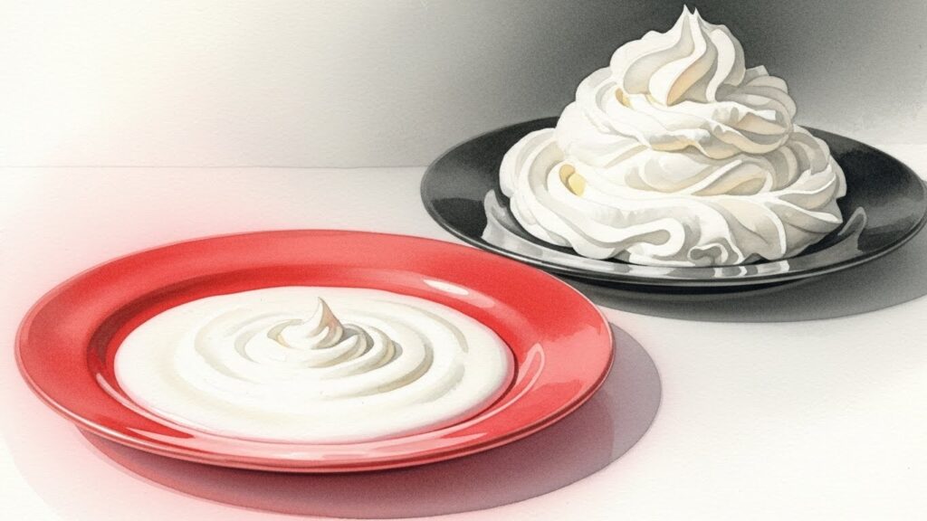 生クリームの代用でホイップを使うレシピ