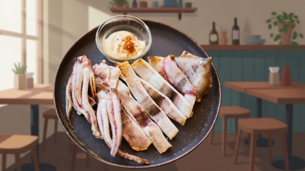 金串や竹串を打って反り返りを防ぐ