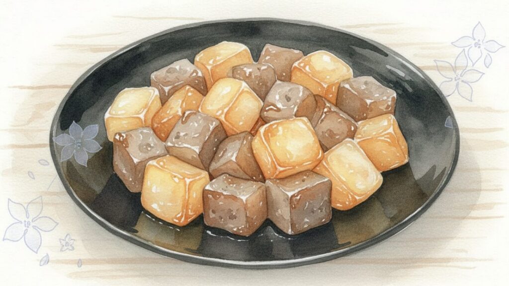 めんつゆだけで決まる大根の醤油漬け風