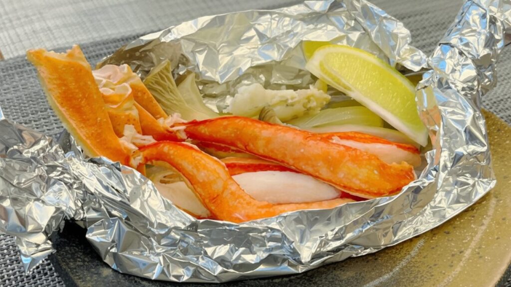 アルミホイル活用で片付けを楽に