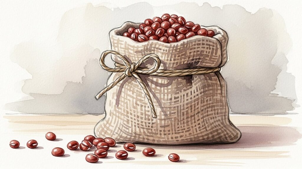 未開封の乾燥小豆は数年持つのか