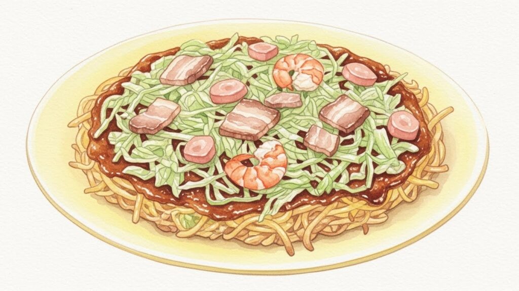 だし汁につけて明石焼き風にする食べ方