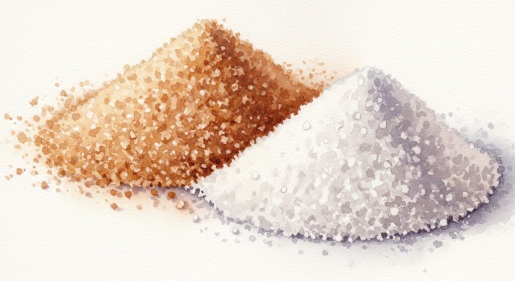 きび砂糖の風味を活かす