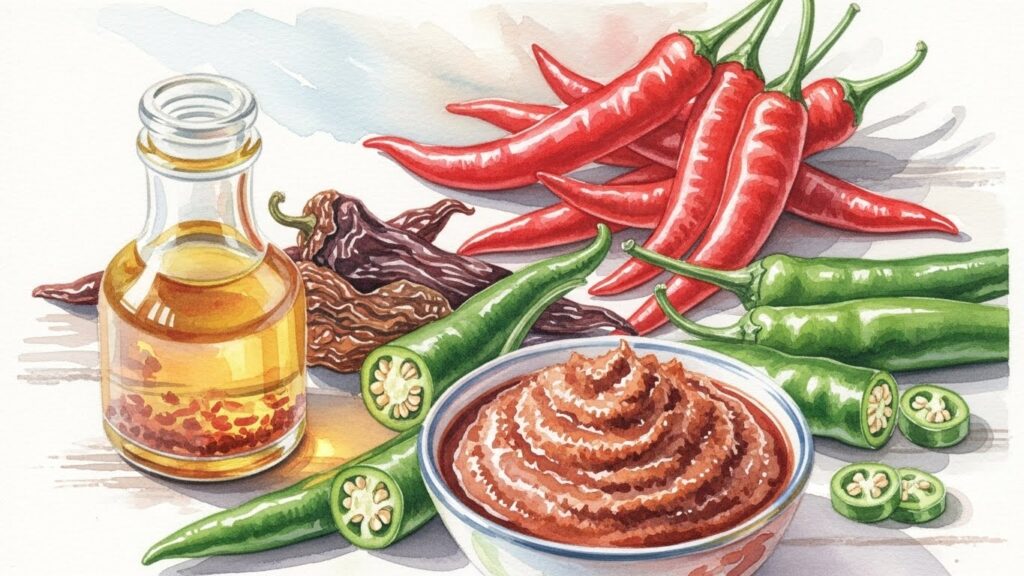 鷹の爪の代用品として使える身近な調味料