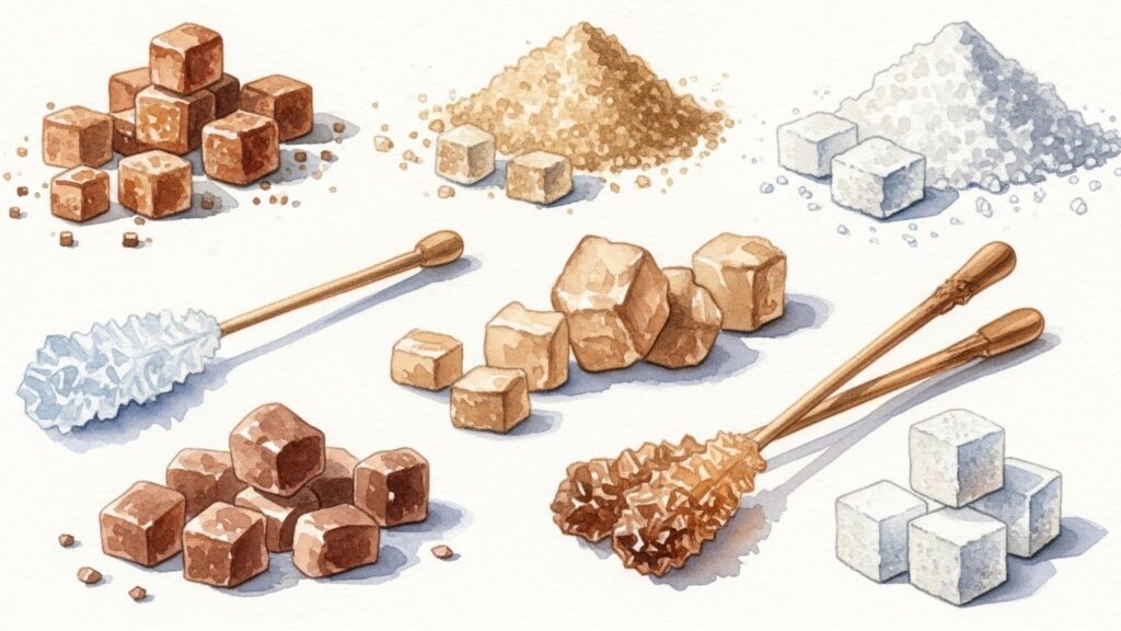 スティックシュガーや角砂糖の活用法