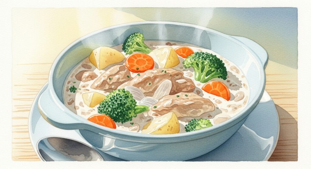 クリームシチューの鶏肉の下ごしらえで柔らかくする裏技