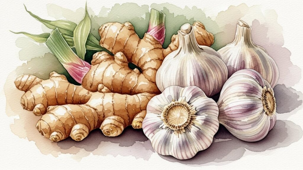 生姜やにんにくを活用するアイデア