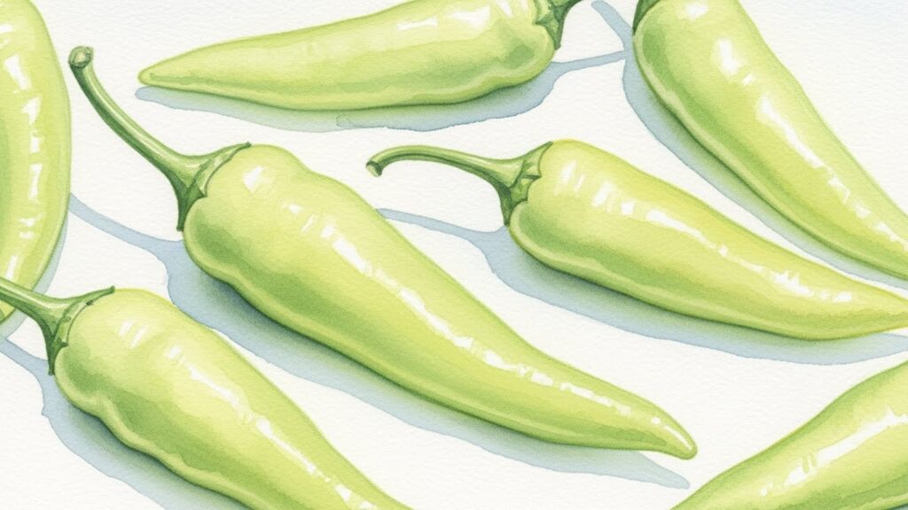 青唐辛子を使った本格的な代用