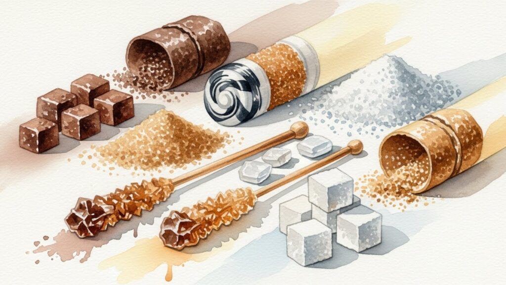 ザラメを代用する際の注意点と使い分け