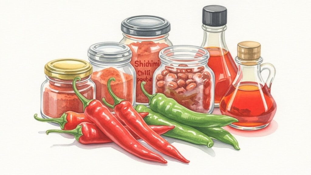 洋食に合うチリペッパー