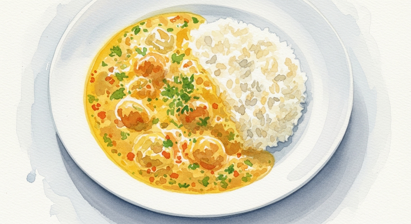 柔らかな淡彩をベースにした色合いで、ふんわりと描写した繊細で穏やかな水彩画風。