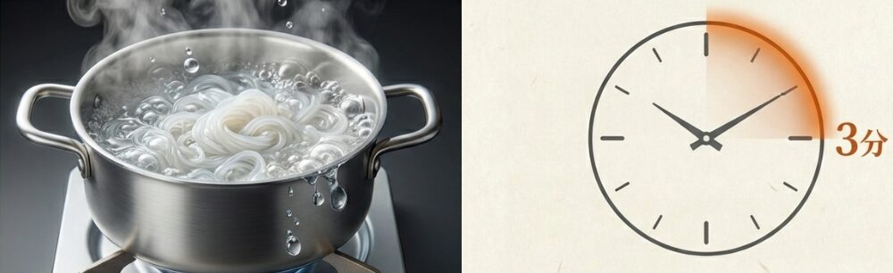 味が染み込みやすくなる茹で時間の目安