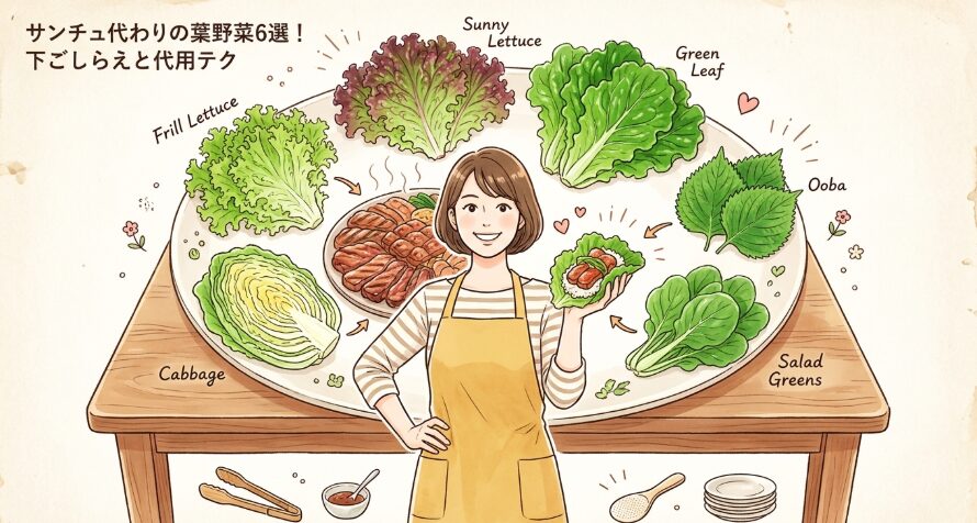 サンチュ代わり