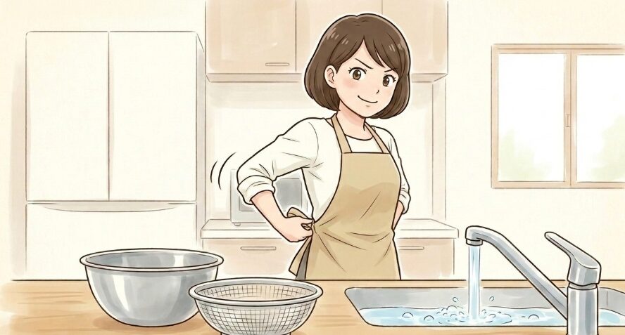 サンチュ代わりの野菜の下ごしらえ