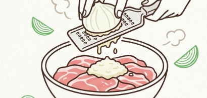 柔らかくするなら玉ねぎが正解