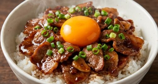 ガーリック醤油でスタミナ満点