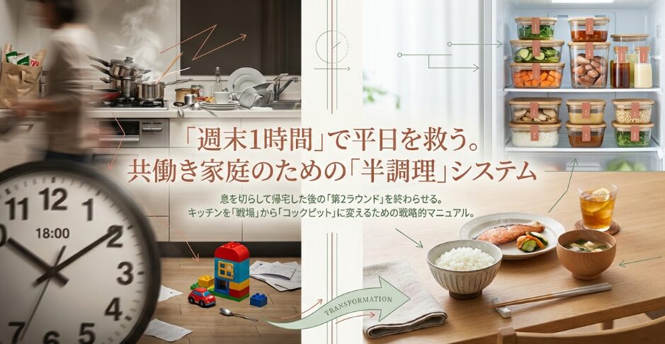 共働き作り置きルーティン