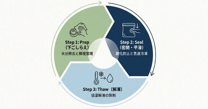 肉の下味冷凍で失敗しない！基本の下ごしらえ3ステップ