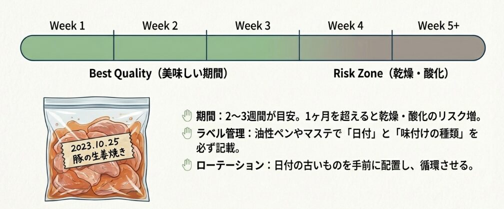保存期間は「約3週間」が目安！