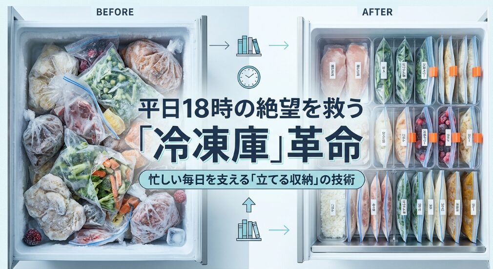 冷凍庫の下ごしらえ整理術！