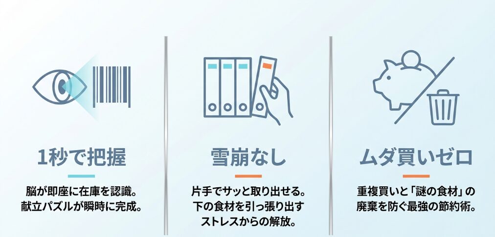 平日の料理を劇的にラクにする3つのメリット