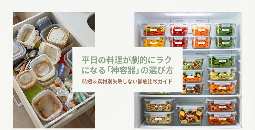 作り置き容器を実際使ってみた！