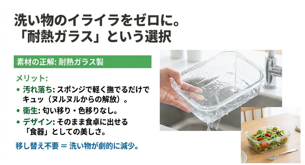 時短と清潔を死守する神容器の選び方