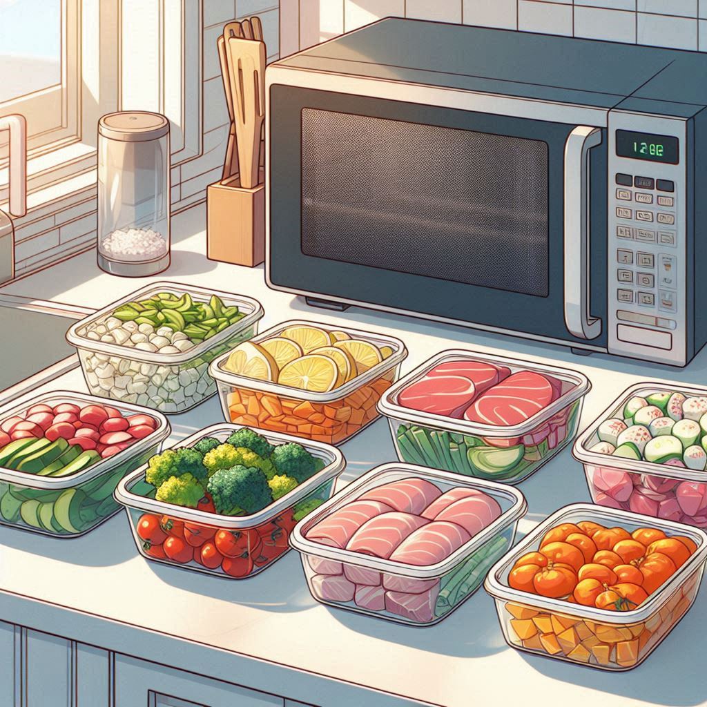 電子レンジ下ごしらえで週末の作り置きを半減